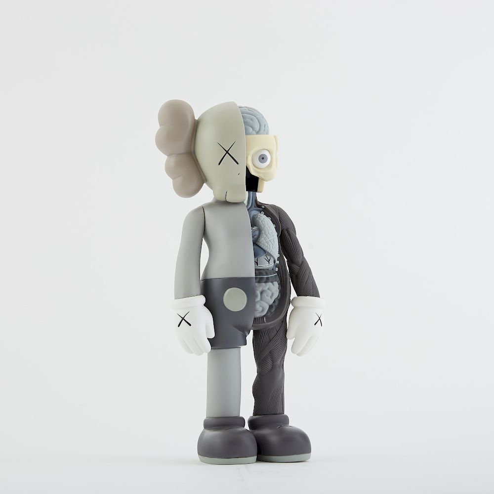 Appraisal: KAWS Dissected Companion Gray KAWS b Dissected Companion Gray Painted