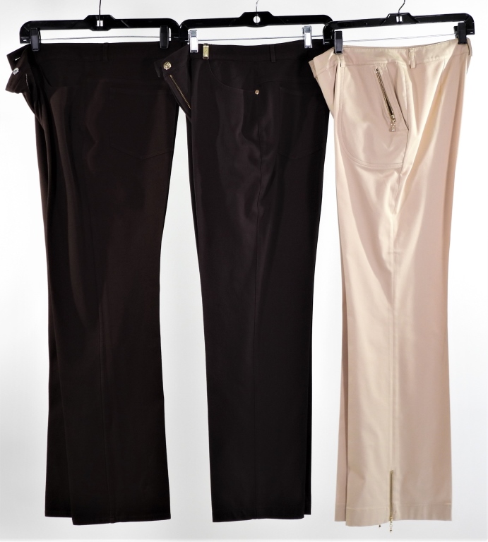 Appraisal: PC ST JOHN BROWN KHAKI SLACKS SIZE Includes a pair