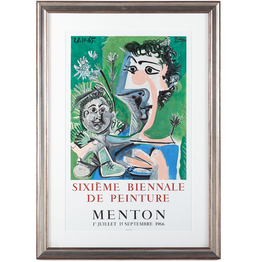 Appraisal: Pablo Picasso Sixieme Biennale de Peinture Spanish - Offset lithograph