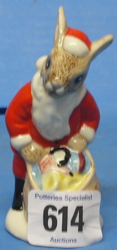 Appraisal: Royal Doulton Bunnykins Figure Santa DB Christmas Tree Ornament