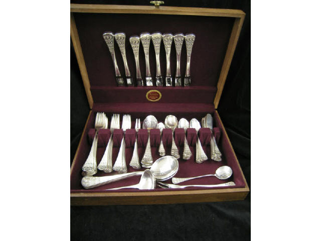 Appraisal: Pc Rosenthal Sterling Silver Romance flatware service for excellent with