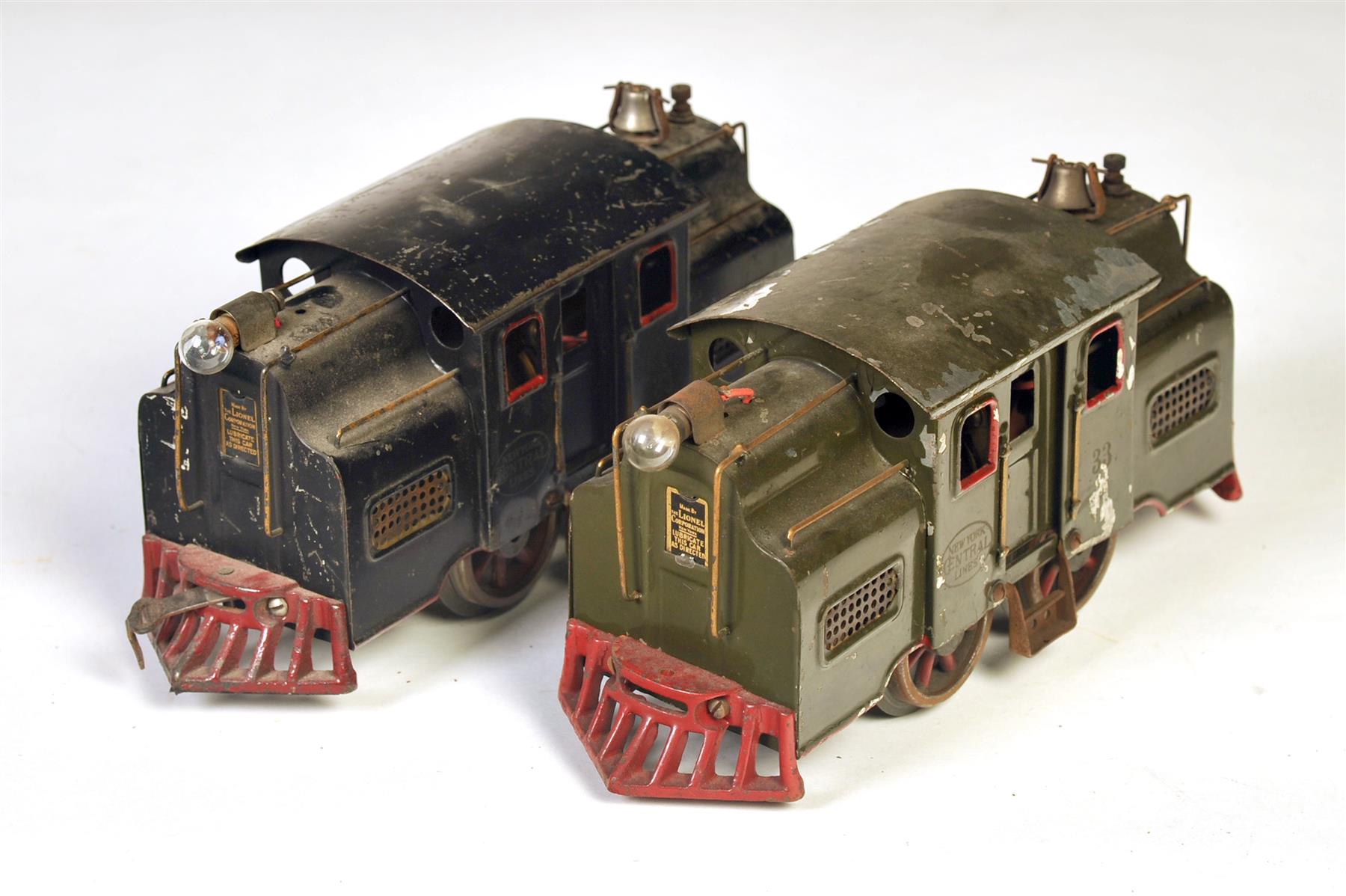 Appraisal: TWO LIONEL STANDARD GAUGE - - ELECTRICS STAMPED NEW YORK