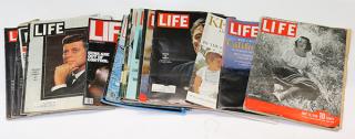 Appraisal: lot of LIFE magazine group with a issue featuring Donna