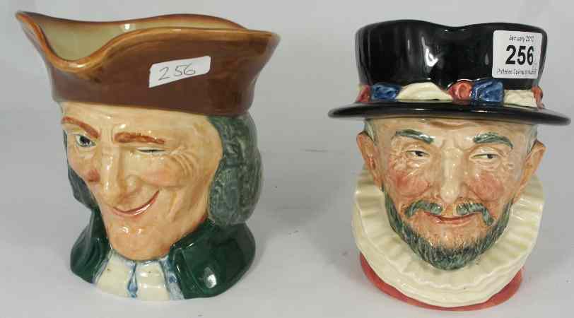 Appraisal: Royal Doulton Large Character Jugs Vicar of Bray D and