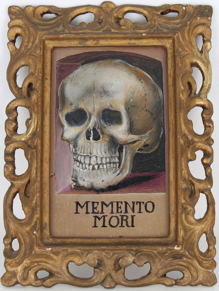 Appraisal: th th C Italian School Memento Mori th th Century