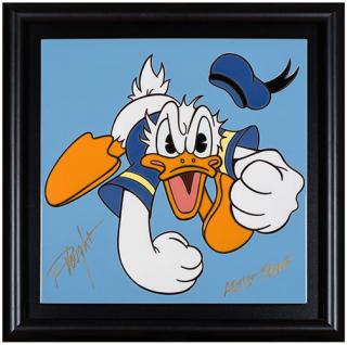 Appraisal: Vought Paul Donald Duck Angry Sailor Ceramic Tile Walt Disney