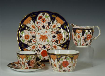 Appraisal: A matched Royal Crown Derby Imari palette tea service decorated