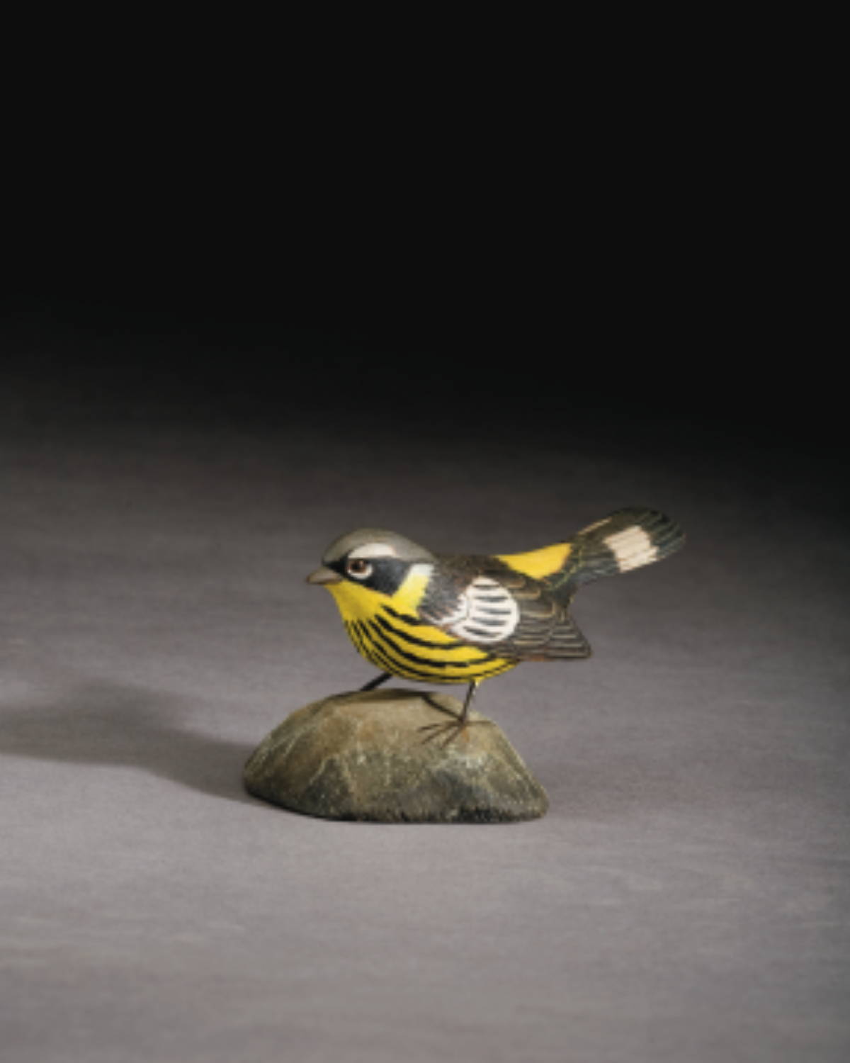 Appraisal: JESS BLACKSTONE AMERICAN - CARVED AND PAINTED MAGNOLIA WARBLER CIRCA