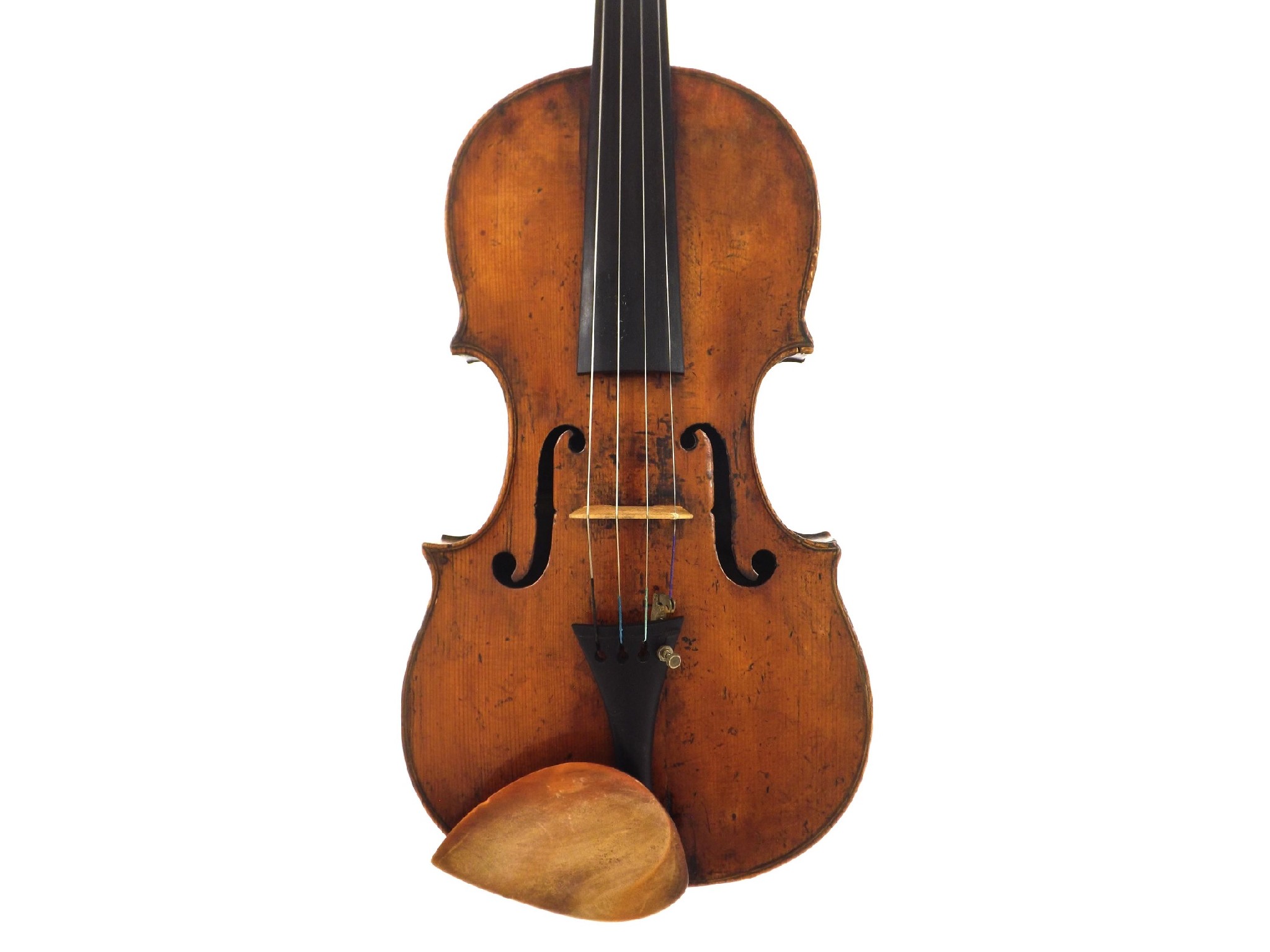 Appraisal: English violin by Lockey Hill unlabelled the two piece back