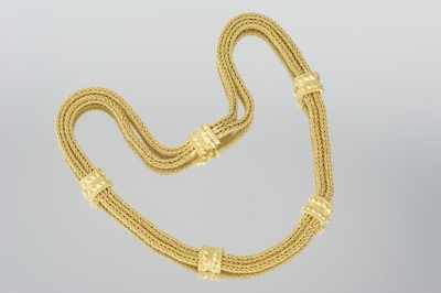 Appraisal: A Ladies' Gorgeous Italian k Gold Cable Necklace k yellow