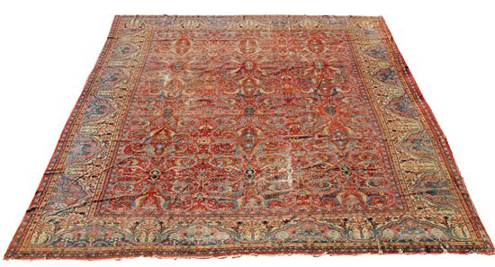 Appraisal: ZIEGLER MAHAL CARPET Persia circa feet inches x feet inches