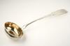 Appraisal: PUNCH LADLE - Heavy Continental hallmarked silver punch ladle large