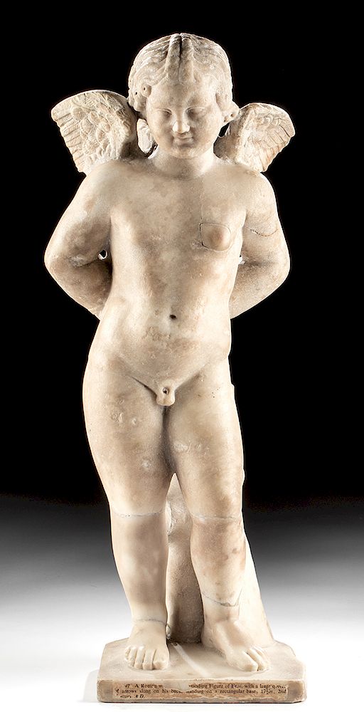 Appraisal: Published Roman Marble Cupid Bound - ex Sotheby's Roman Imperial