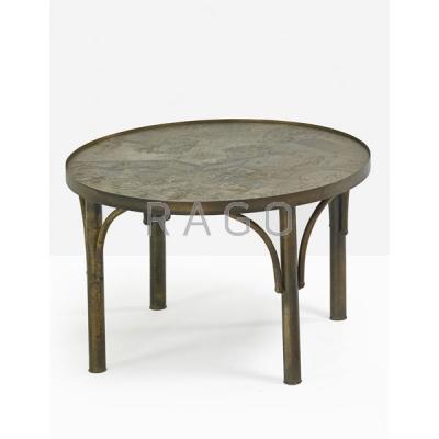 Appraisal: PHILIP AND KELVIN LaVERNE Chan occasional table Condition Report