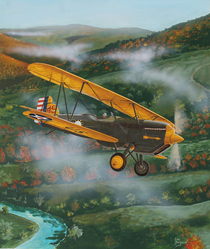 Appraisal: Steve Ferguson B Curtiss O- E Falcon Steve Ferguson American