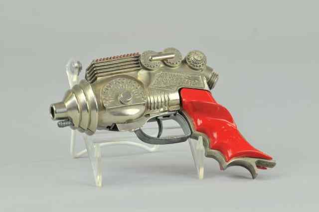 Appraisal: ATOMIC DISINTEGRATOR TOY CAP PISTOL Hubley billed as ''Repeating Cap