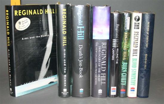 Appraisal: Hill Reginald Signed First Editions Vp vp vo All hardcover