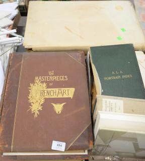 Appraisal: Group lot to include souvenir Massachusetts Book two masterpieces of