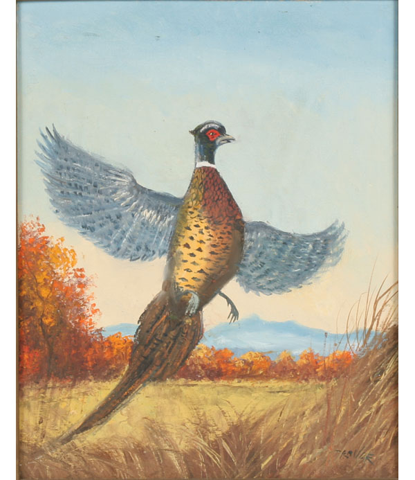 Appraisal: Joseph Albert Trover American - Pheasant oil on board x