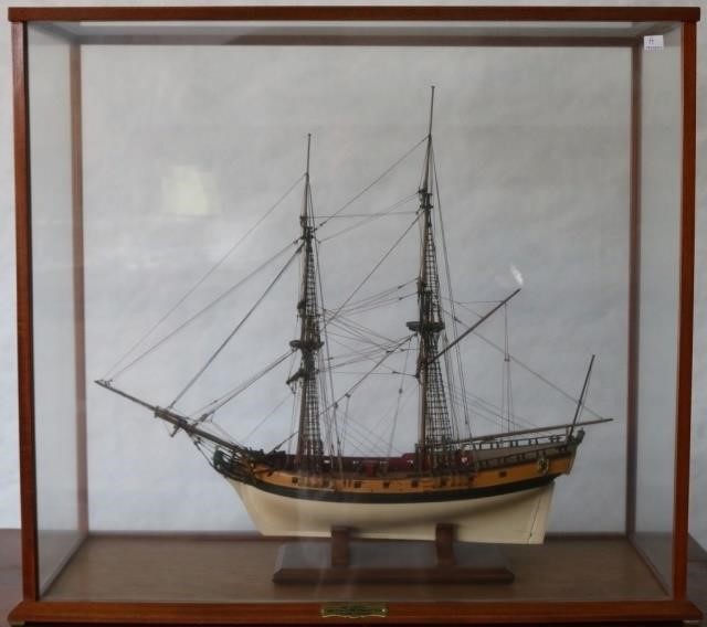 Appraisal: MID- TH C HANDMADE WOODEN SHIP MODEL OF THE FAIR