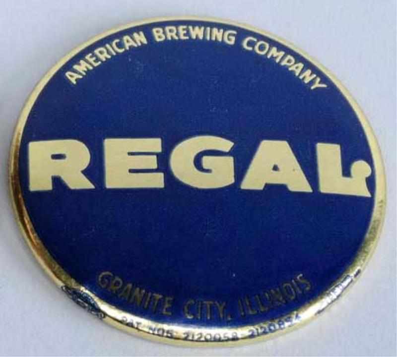 Appraisal: Regal Beer Tap Knob Insert May be one of a