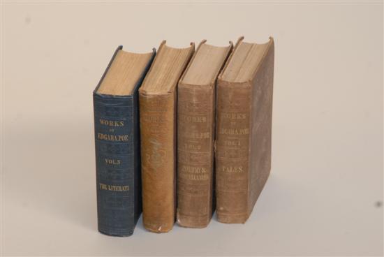 Appraisal: WORKS OF EDGAR ALLEN POE VOLUMES - Volume I Tales