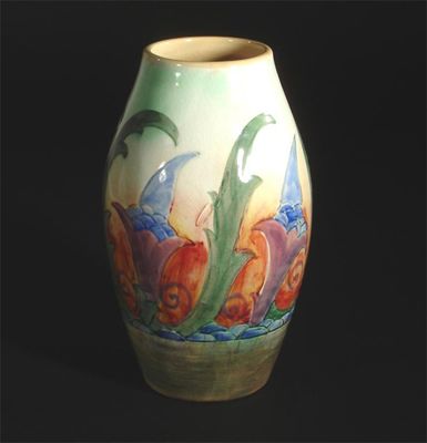 Appraisal: A Royal Doulton Brangwyn Ware vase designed by Frank Brangwyn