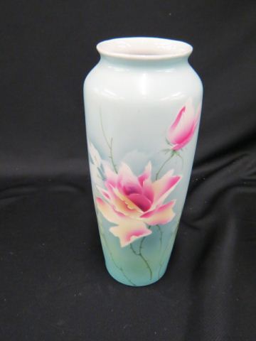 Appraisal: C T Germany Porcelain Vase floral tall excellent