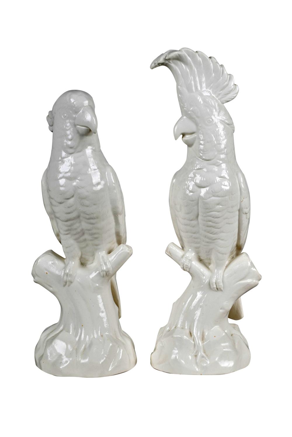 Appraisal: PAIR OF MINTONS PORCELAIN PARROTSeach marked to underside th Cent