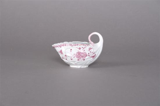 Appraisal: An English Porcelain Creamer Derby Height inches