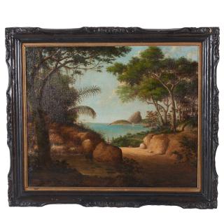 Appraisal: Attributed to Alfred de Gault painting Attributed to Alfred de