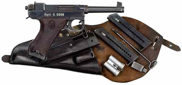 Appraisal: Swedish Lahti Model Danish Police Semi-Auto Pistol mm cal ''