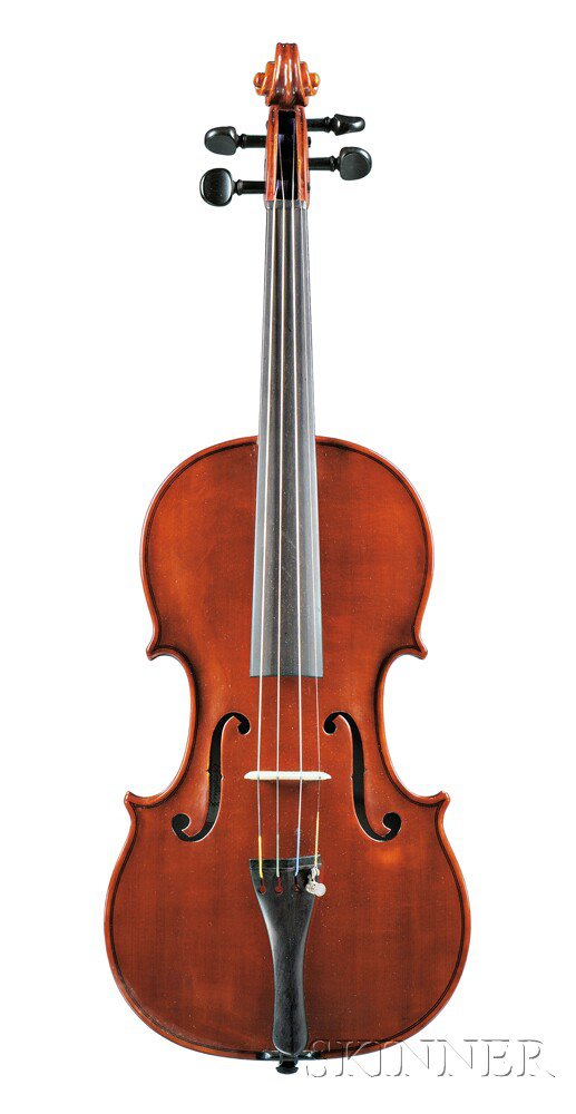 Appraisal: Italian Violin Natale Novelli Copy of the Gagliano Rotondo Milan