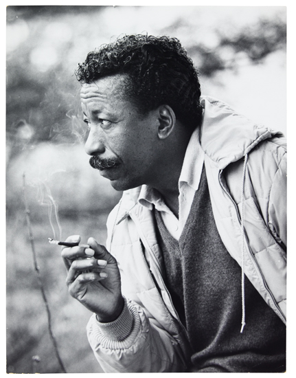 Appraisal: PHOTOGRAPHY PARKS GORDON EISENSTADT ALFRED Portrait of Gordon Parks -