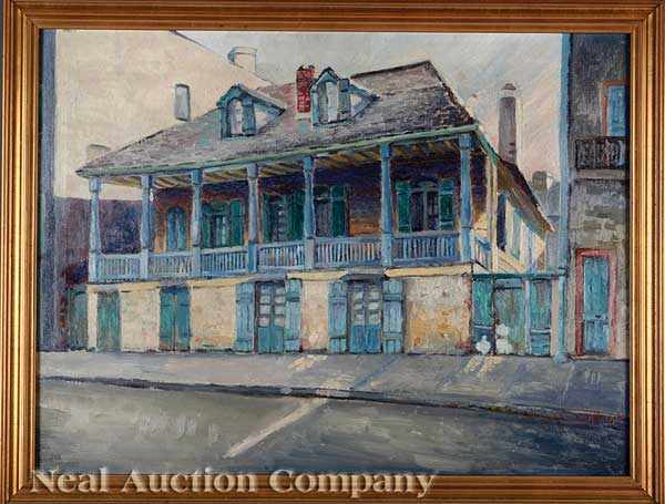 Appraisal: Grace T Granger American New Orleans th c Madame John's