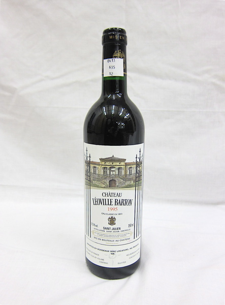 Appraisal: TWELVE BOTTLES VINTAGE FRENCH RED BORDEAUX Chateau Leoville Barton Saint-Julien