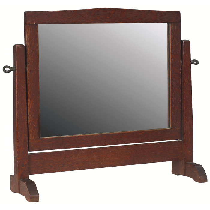 Appraisal: Gustav Stickley dresser mirror