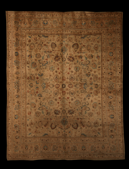 Appraisal: Semi-Antique Persian Tabriz Carpet ' x '