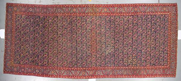 Appraisal: A Northwest Persian long carpet Northwest Persia late th century