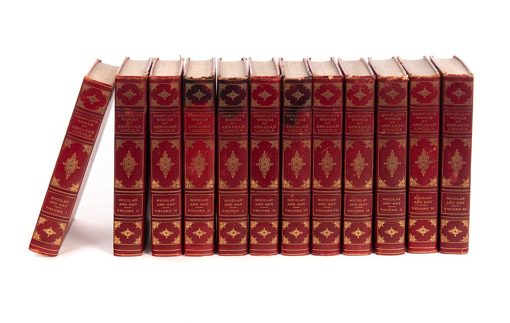 Appraisal: COMPLETE WORKS OF ABRAHAM LINCOLN Gettysburg Edition Volume Set COMPLETE