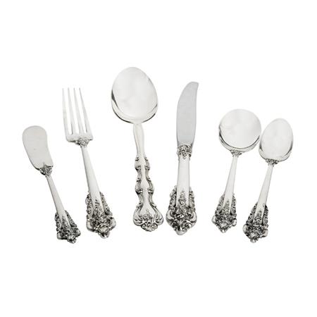 Appraisal: Wallace Sterling Silver Flatware Service Estimate -