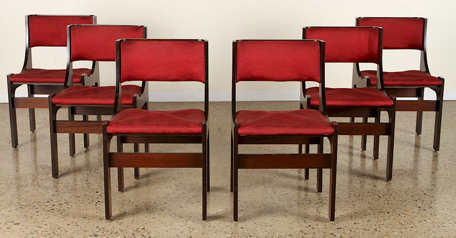 Appraisal: SET OF ITALIAN ROSEWOOD CHAIRS A set of six Italian