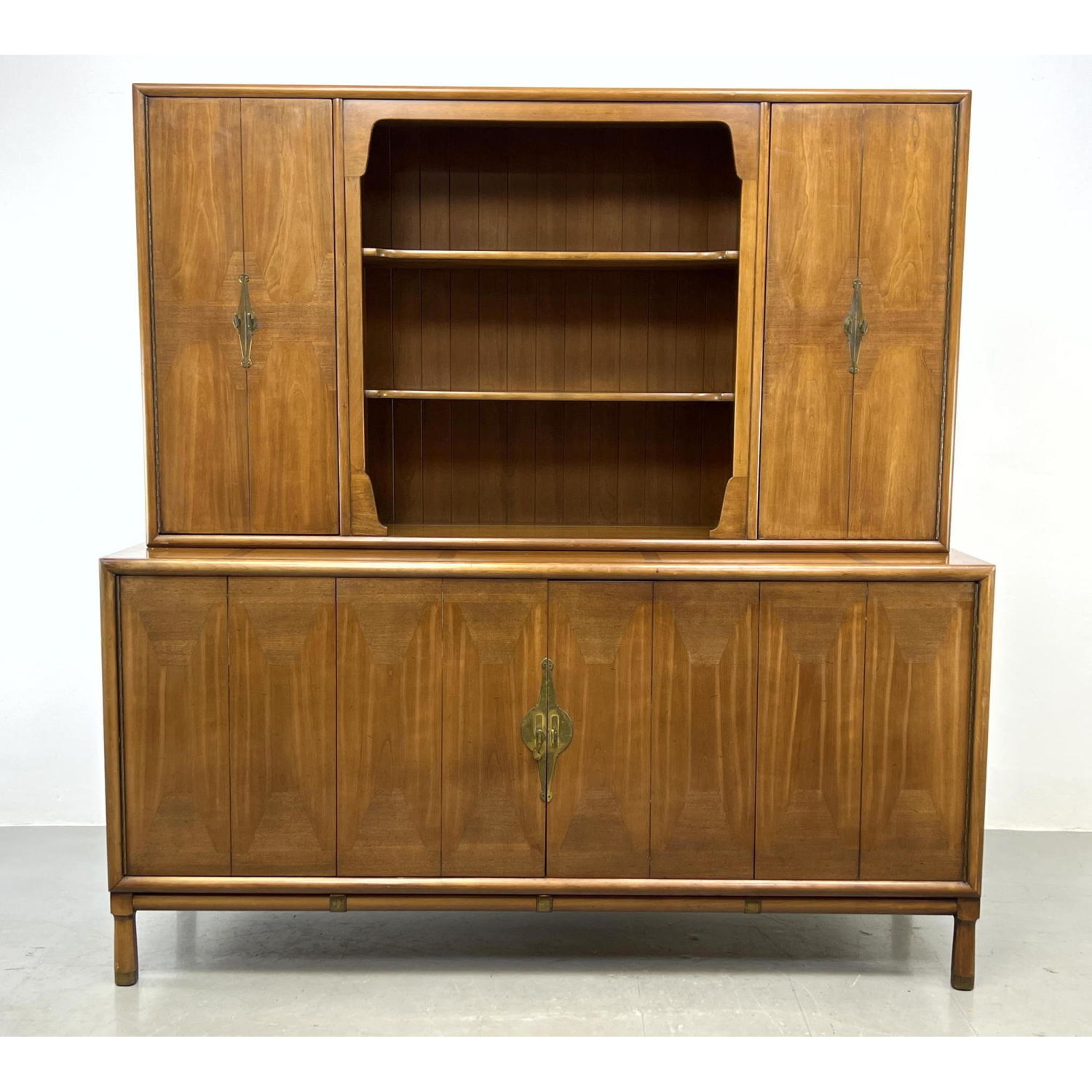 Appraisal: Mid Century Modern Sideboard Cabinet with Cabinet Top Rom Weber