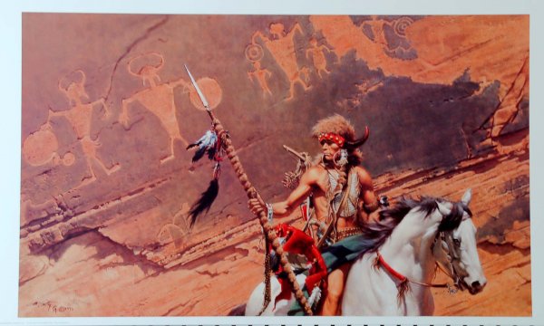 Appraisal: Frank McCarthy American - Limited Edition print In the Land