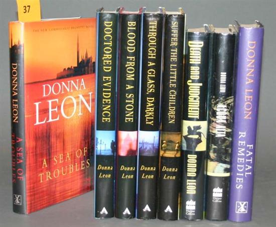 Appraisal: Leon Donna Titles Signed all but two are st US