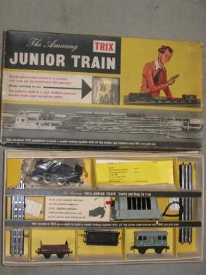 Appraisal: A Trix goods train set No with plastic - -