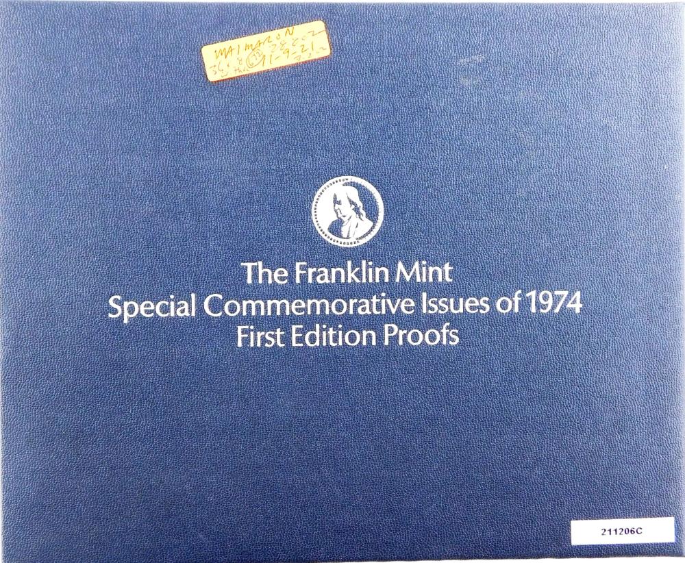 Appraisal: COINS Franklin Mint Special Commemorative Issues of First Edition Proofs