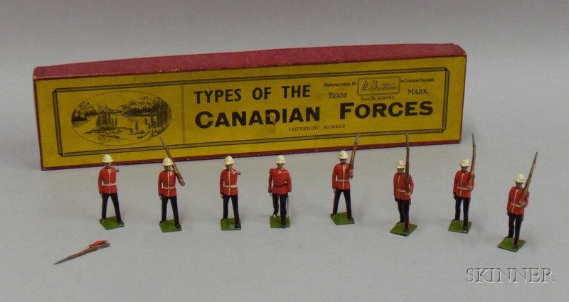 Appraisal: Britains Boxed Set No Princess Patricia's Canadian Light Infantry pre-war