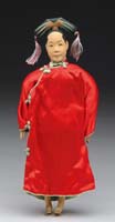 Appraisal: EXCEEDINGLY RARE DOOR OF HOPE MANCHU WOMAN Perhaps one the