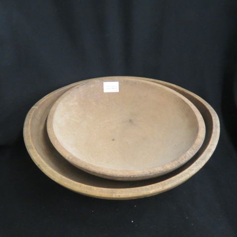 Appraisal: Early Wooden Dough Bowls